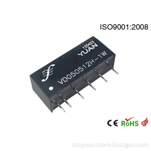 Antistatic Regulated Output Isolated DC DC Converter